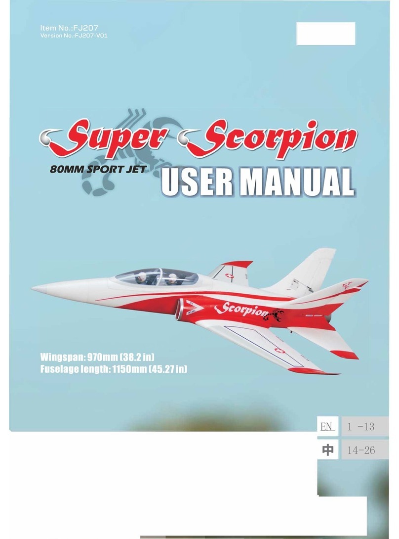 Freewing Super Scorpion User manual Freewing Super Scorpion User manual
