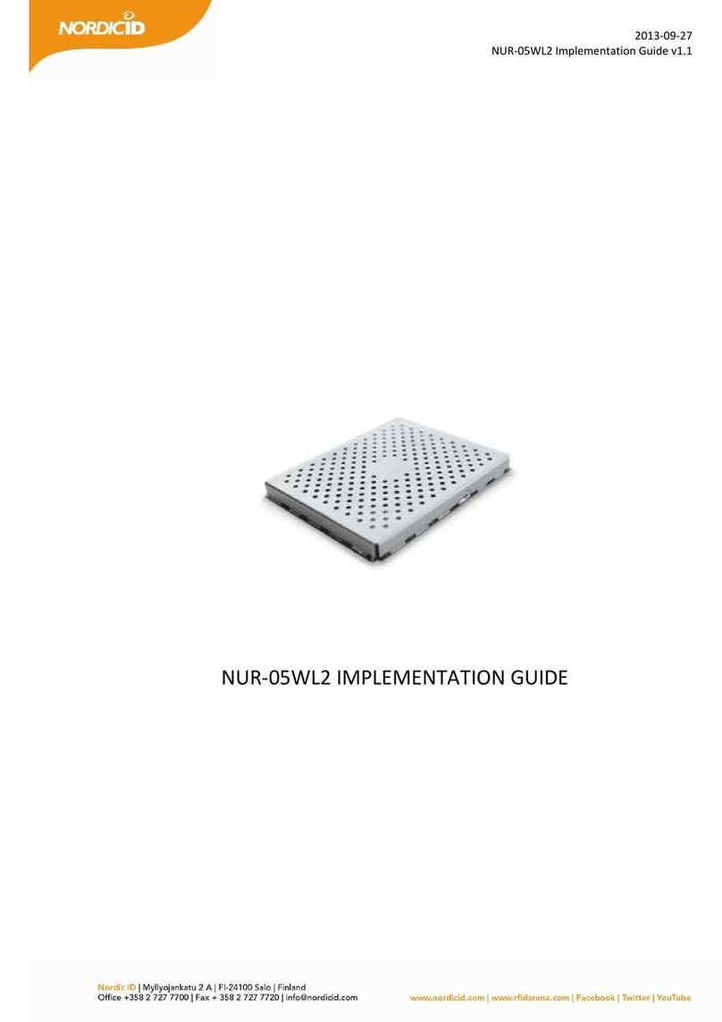 Nordic ID NUR-05WL2 Implementation guide