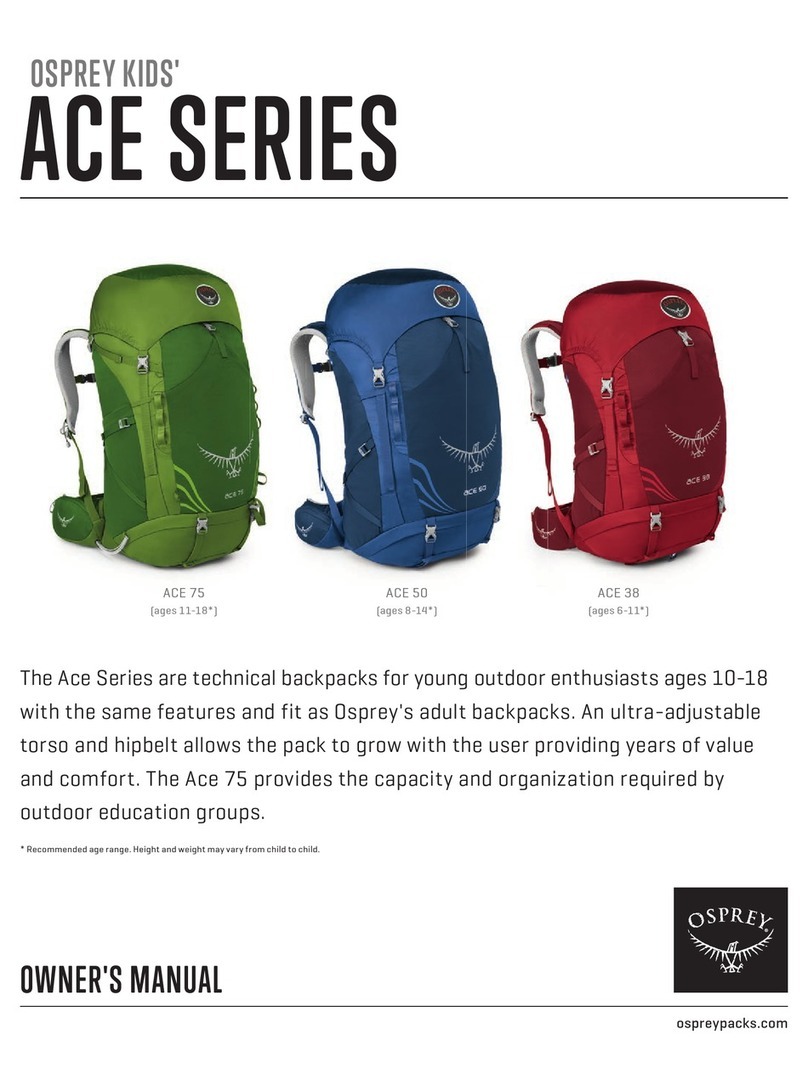 Osprey Ace Series User manual