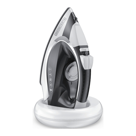BLACK DECKER ICL500 use and care manual