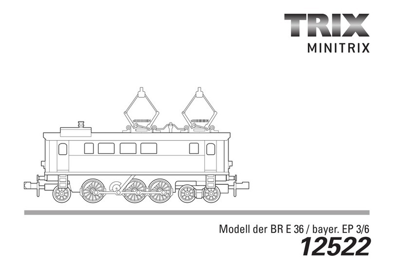 Trix minitrix BR E 36 / bayer. EP 3/6 manual