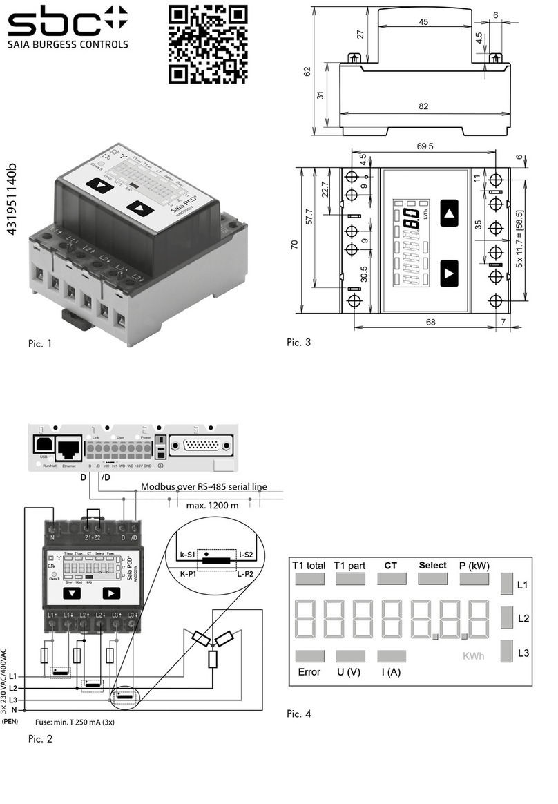 SBC AWD3D5WD User manual