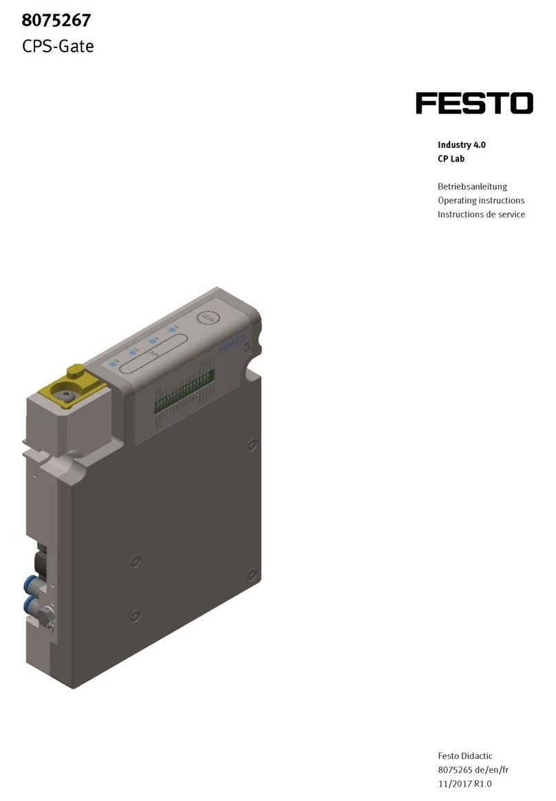 Festo CPS-Gate operating instructions