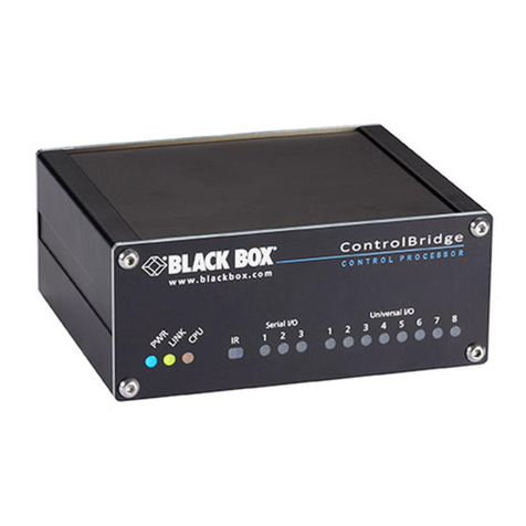 Black Box ControlBridge CB-PS-12V user manual