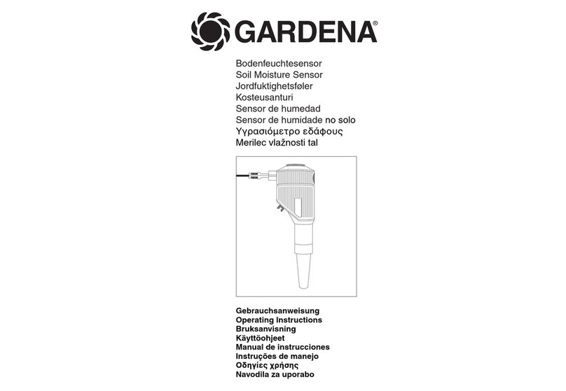Gardena 1187 operating instructions