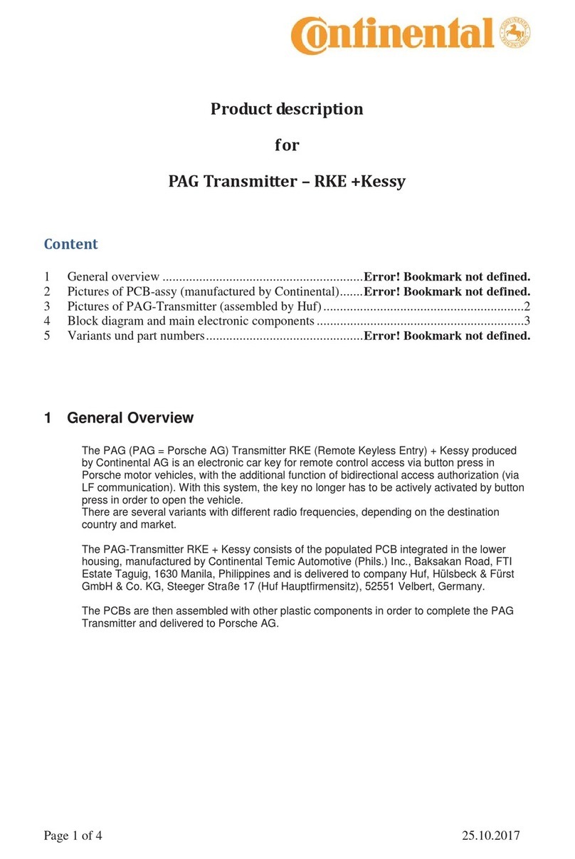 Continental Refrigerator PAG-KEY-315-180528 Technical specifications