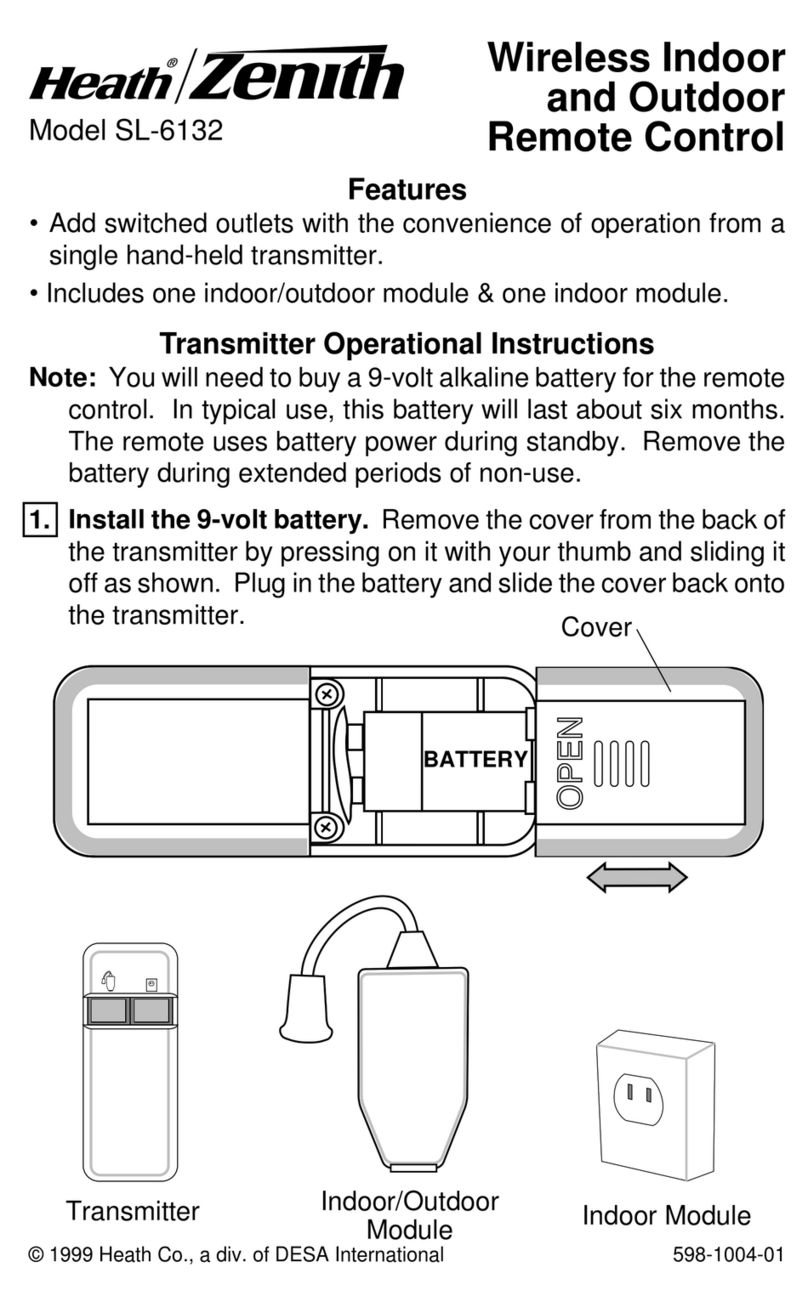 Heath Zenith SL-6132 manual