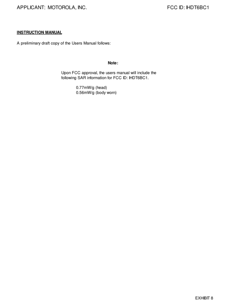 Motorola TIMEPORT 280 User manual