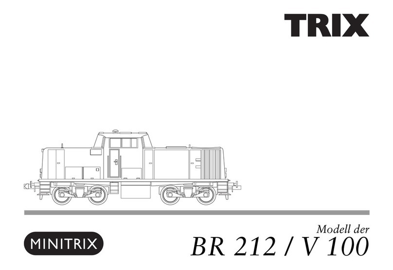 Trix minitrix BR 212 User manual Trix minitrix BR 212 User manual