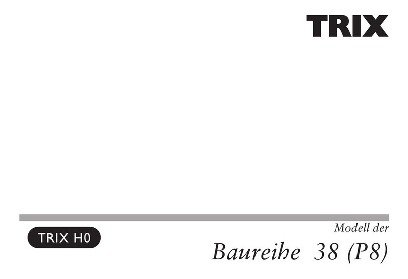 Trix H0 Baureihe 38 (P8) User manual
