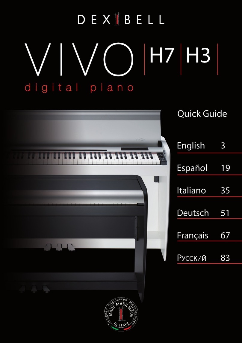 Dexibell VIVO H7 quick guide