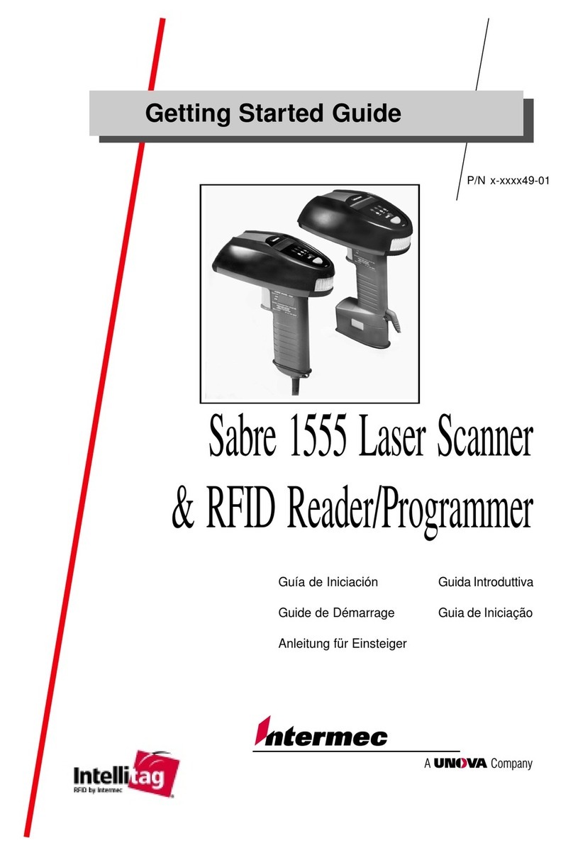 Intermec Sabre 1555 User manual Intermec Sabre 1555 User manual