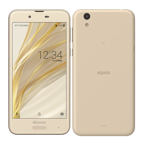 Sharp AQUOS Sense User manual