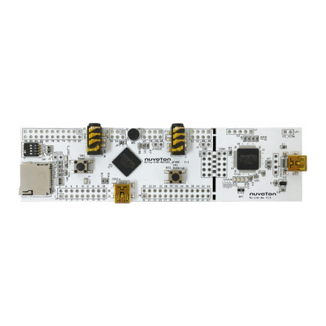 Nuvoton NuMicro NuTiny-SDK-NUC505 User manual Nuvoton NuMicro NuTiny-SDK-NUC505 User manual