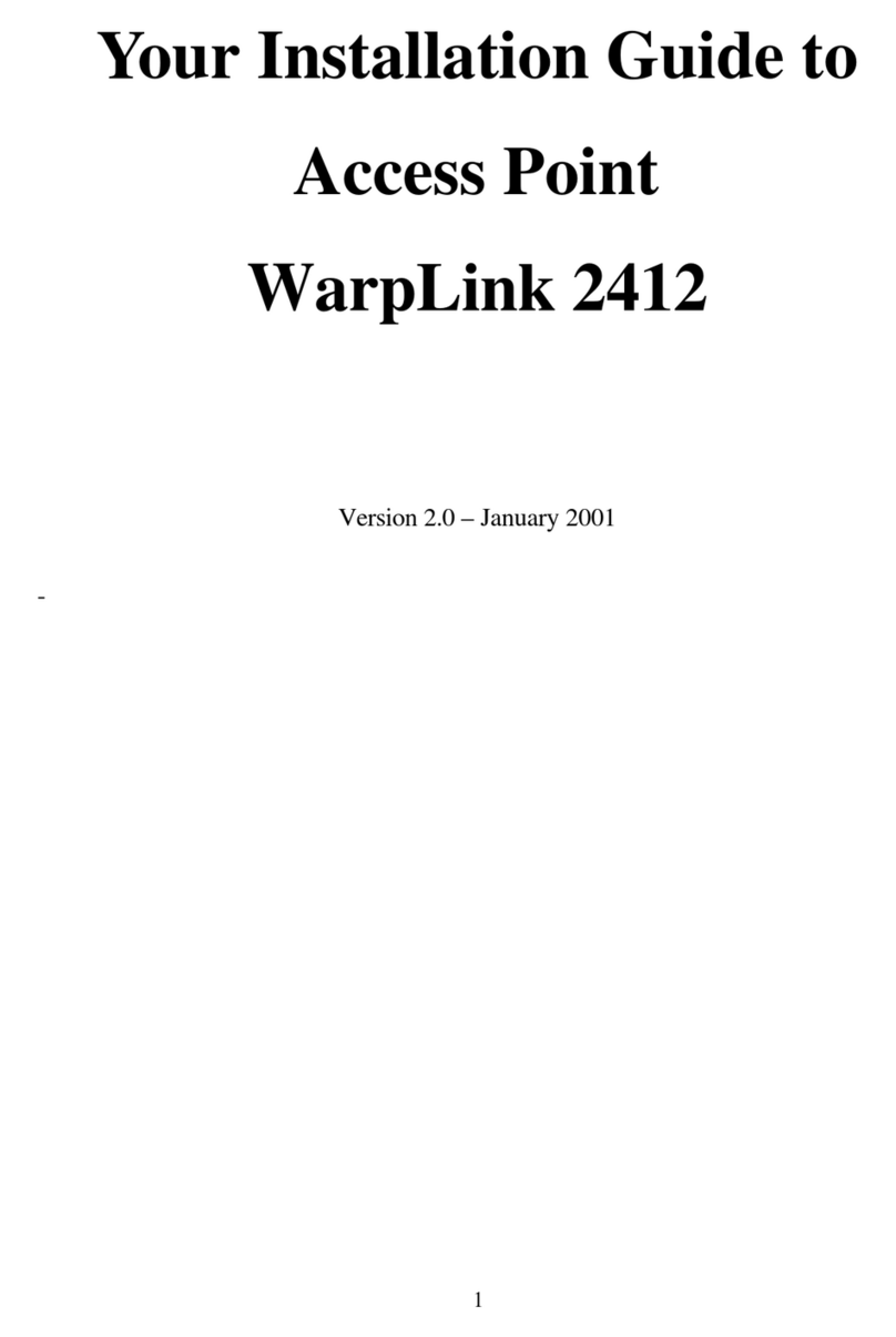 Acer WarpLink 2412 installation guide
