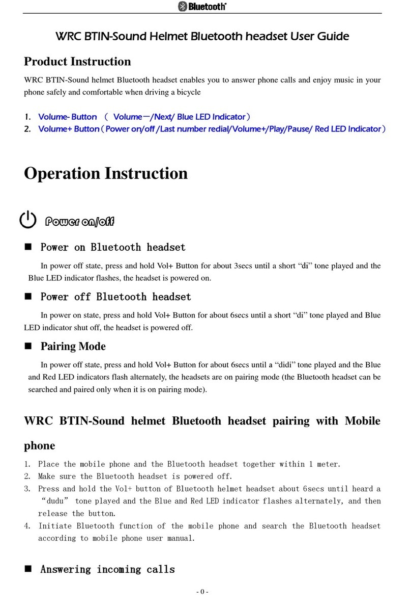 WRC BTIN-Sound user guide