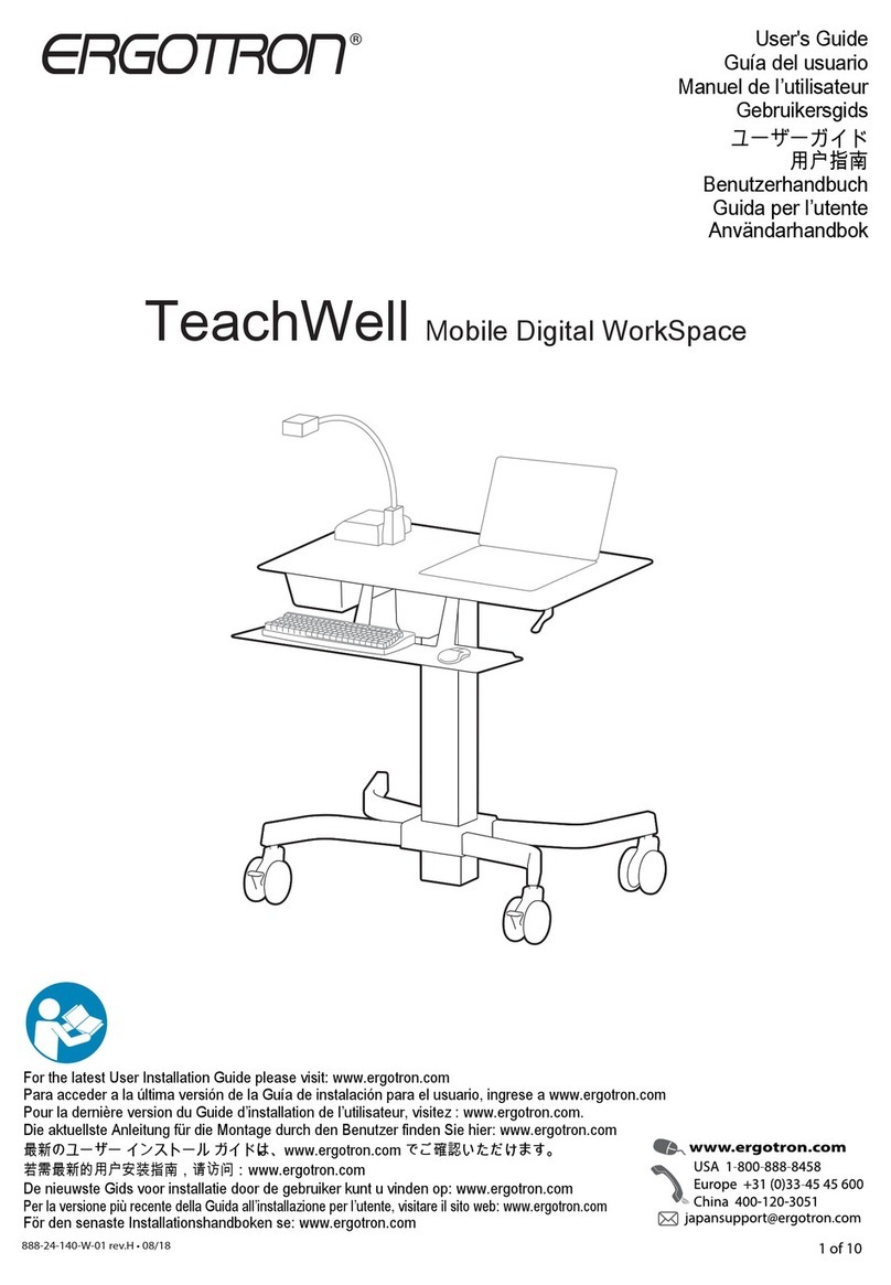 Ergotron TeachWell LCD user guide
