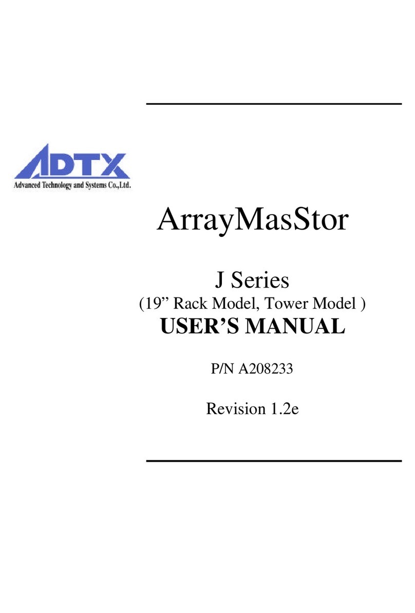 ADTX ArrayMasStor J Series user manual