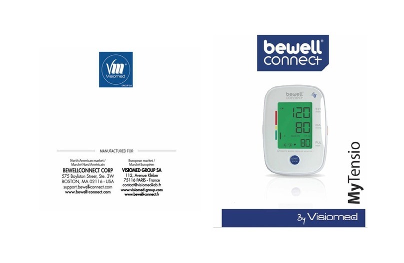 VISIOMED MyTensio VMT-BPT1B User manual VISIOMED MyTensio VMT-BPT1B User manual
