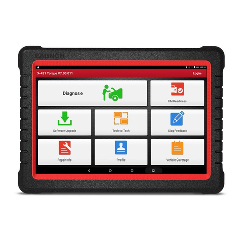 LAUNCH TECH X-431 EURO TAB user manual