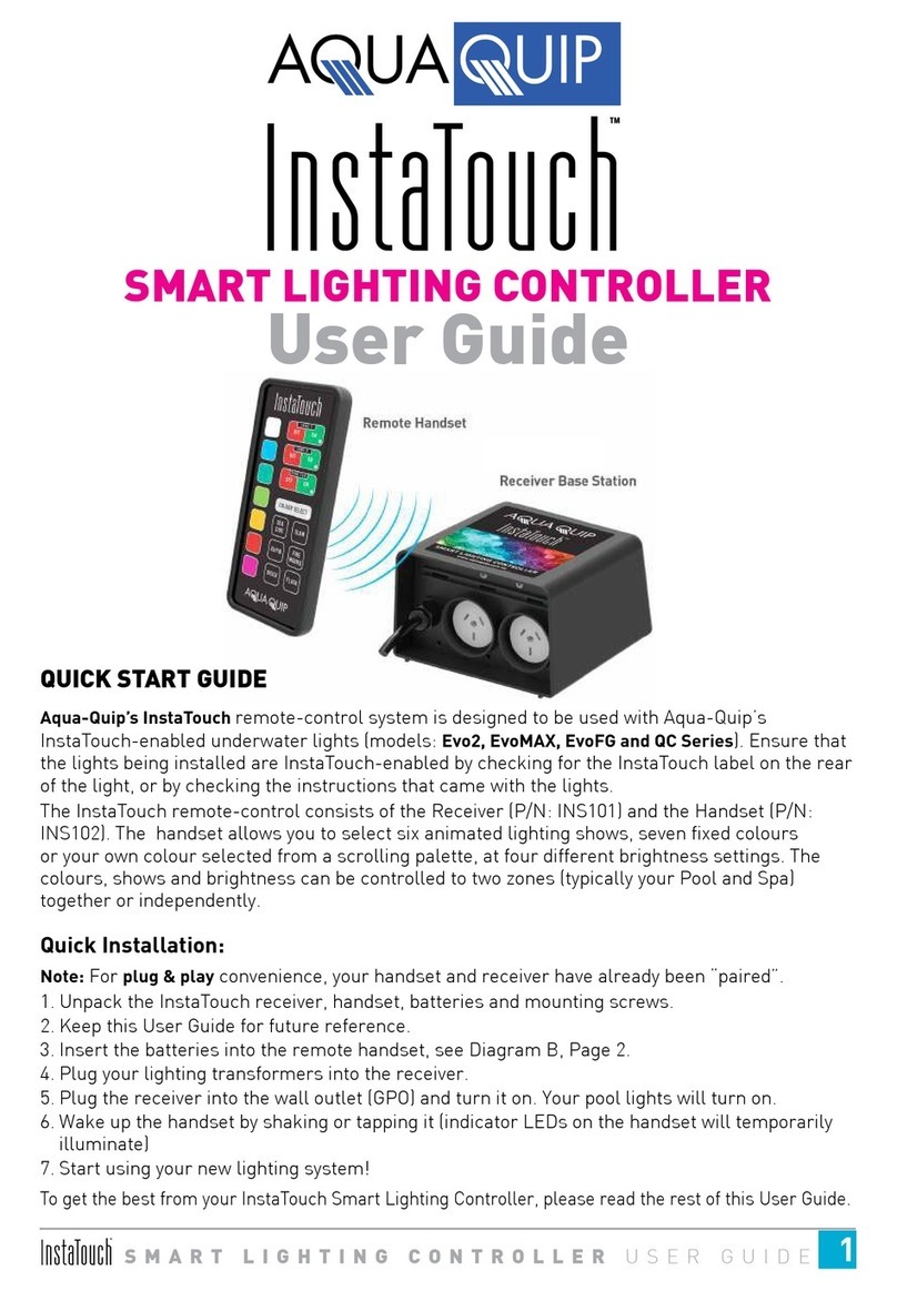 Aqua Quip InstaTouch user guide