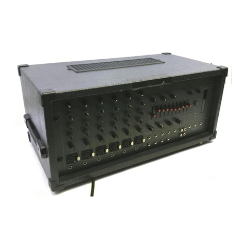 Toa MX-601 Operating instructions manual