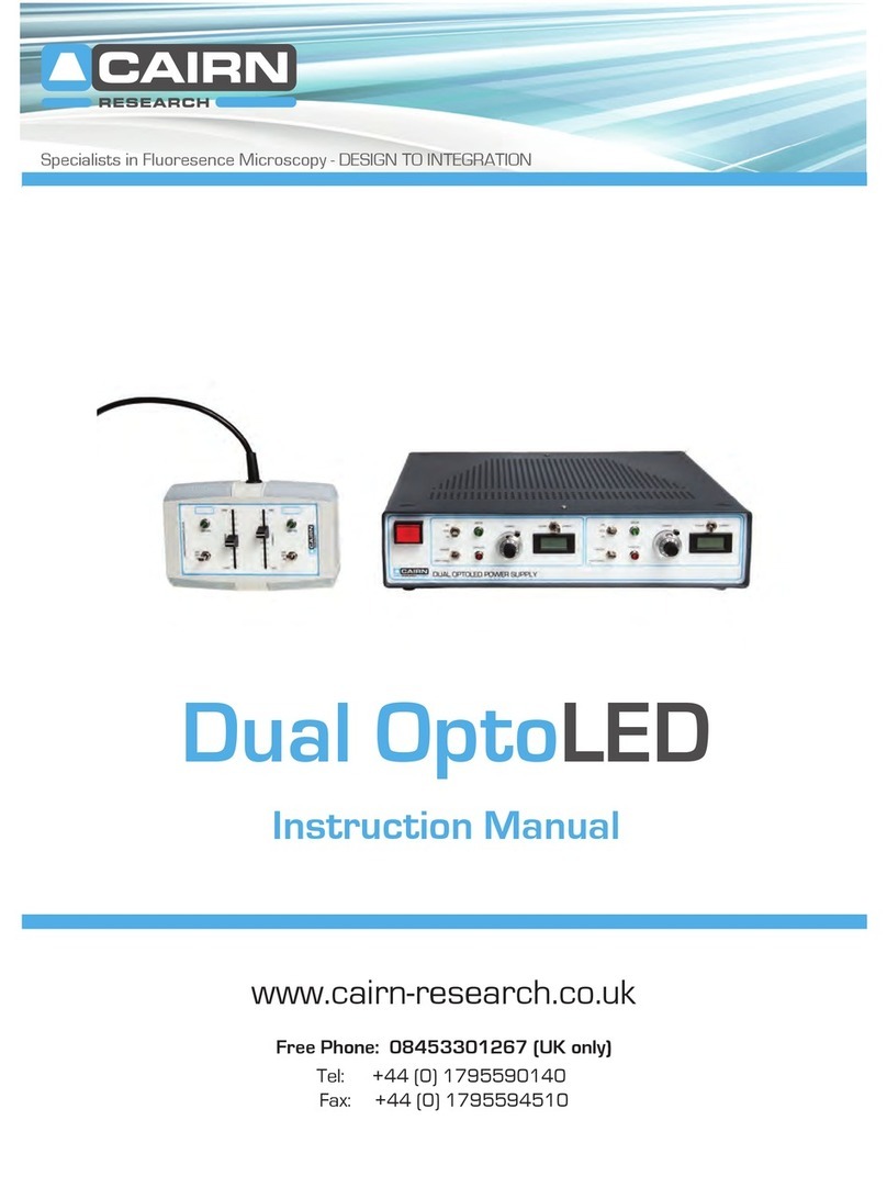 Cairn Dual OptoLED instruction manual