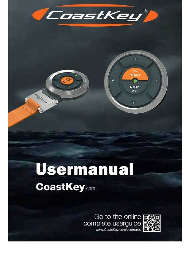 CoastKey Master FOB user manual