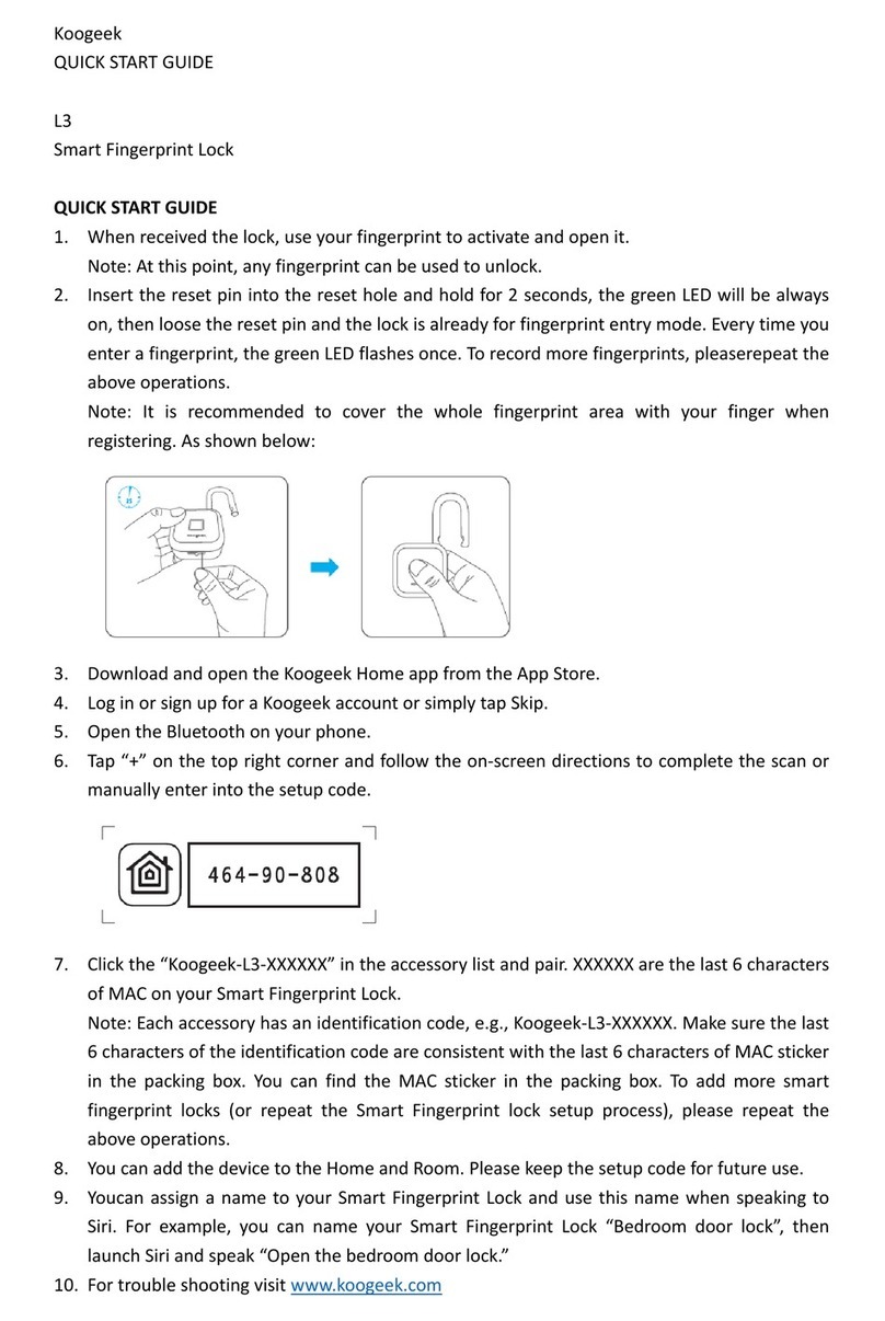 KOOGEEK L3 quick start guide