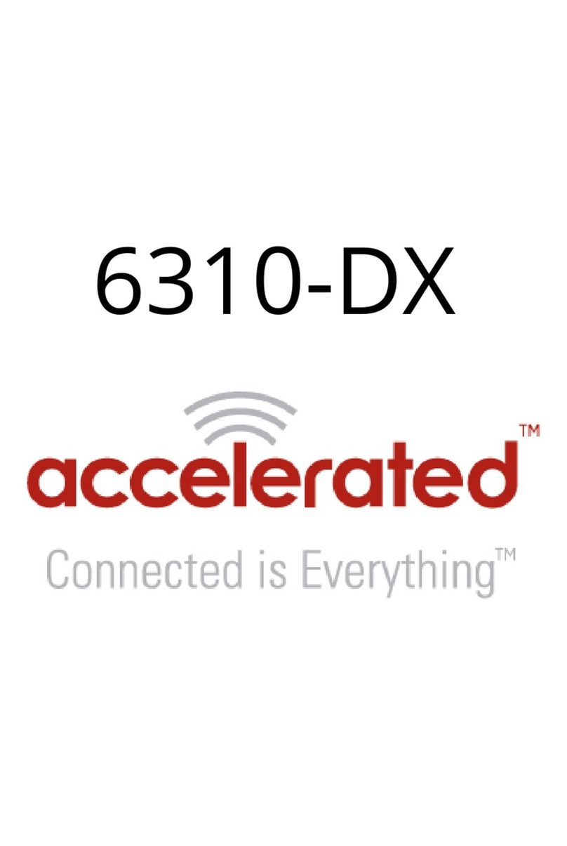 Accelerated 6310-DX user manual