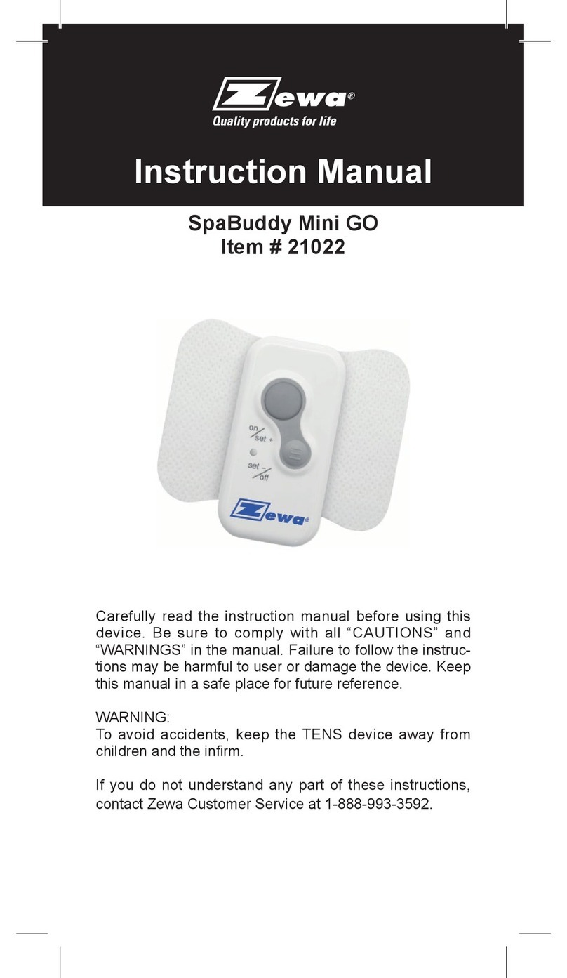 zewa SpaBuddy Mini Go instruction manual zewa SpaBuddy Mini Go instruction manual