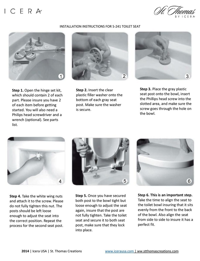 Icera S-241 Installation instructions manual