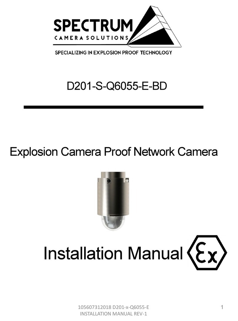 Spectrum D201-S-Q6055-E-BD Installation guides
