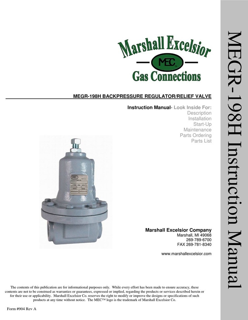 Marshall Excelsior MEGR-198H instruction manual Marshall Excelsior MEGR-198H instruction manual
