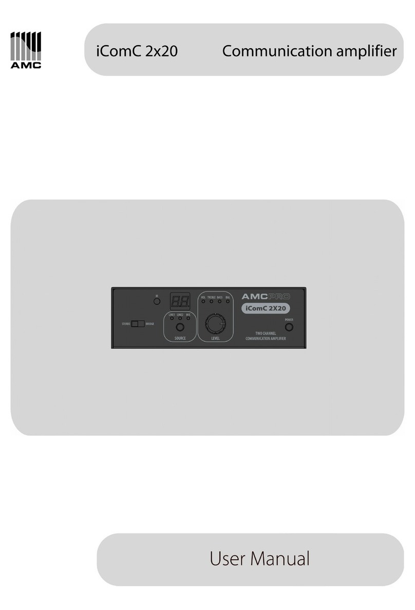 AMC iComC 2x20 User manual