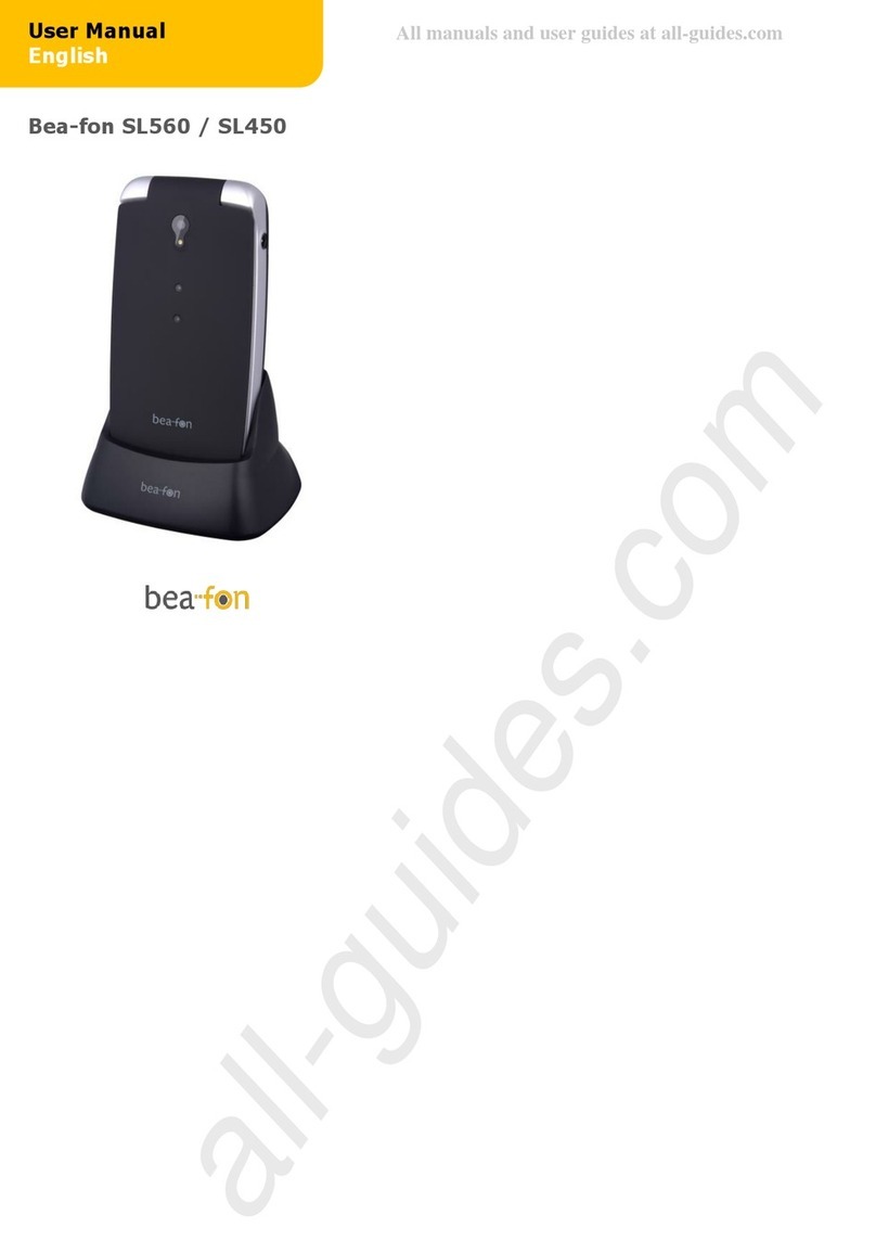 Bea-fon SL560 user manual