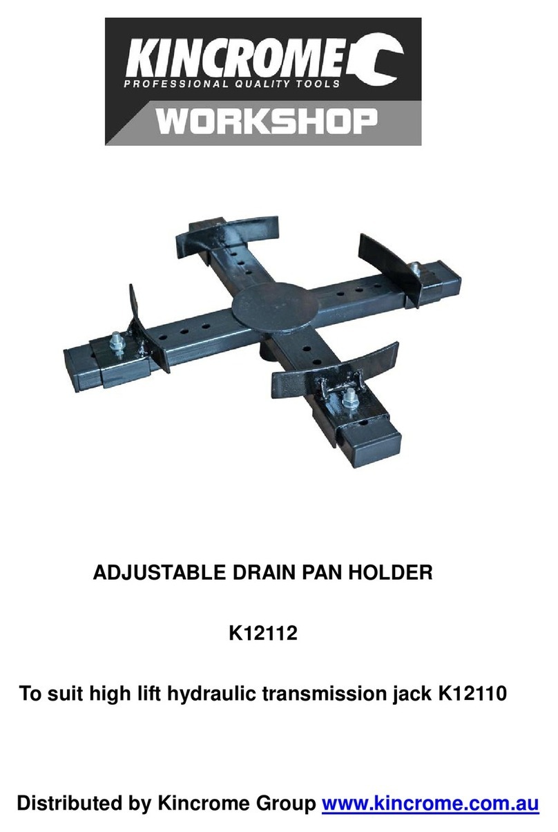 kincrome K12112 Owner's assembly and operating manual