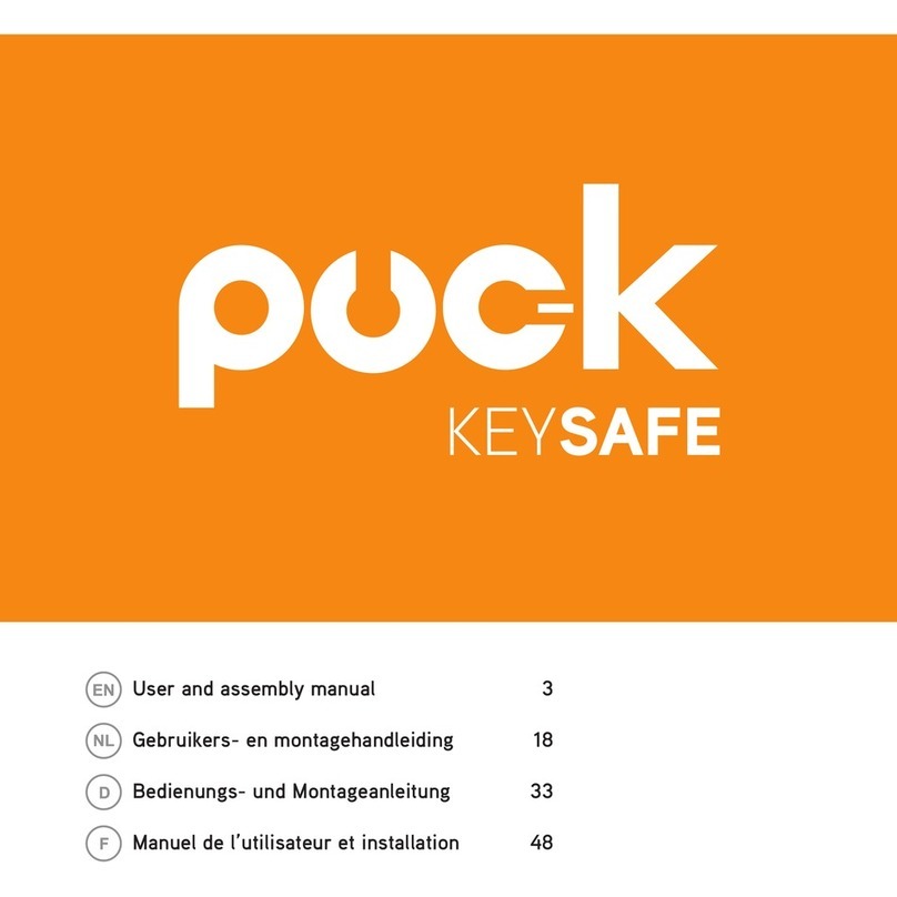Puck KEYSAFE User and assembly manual