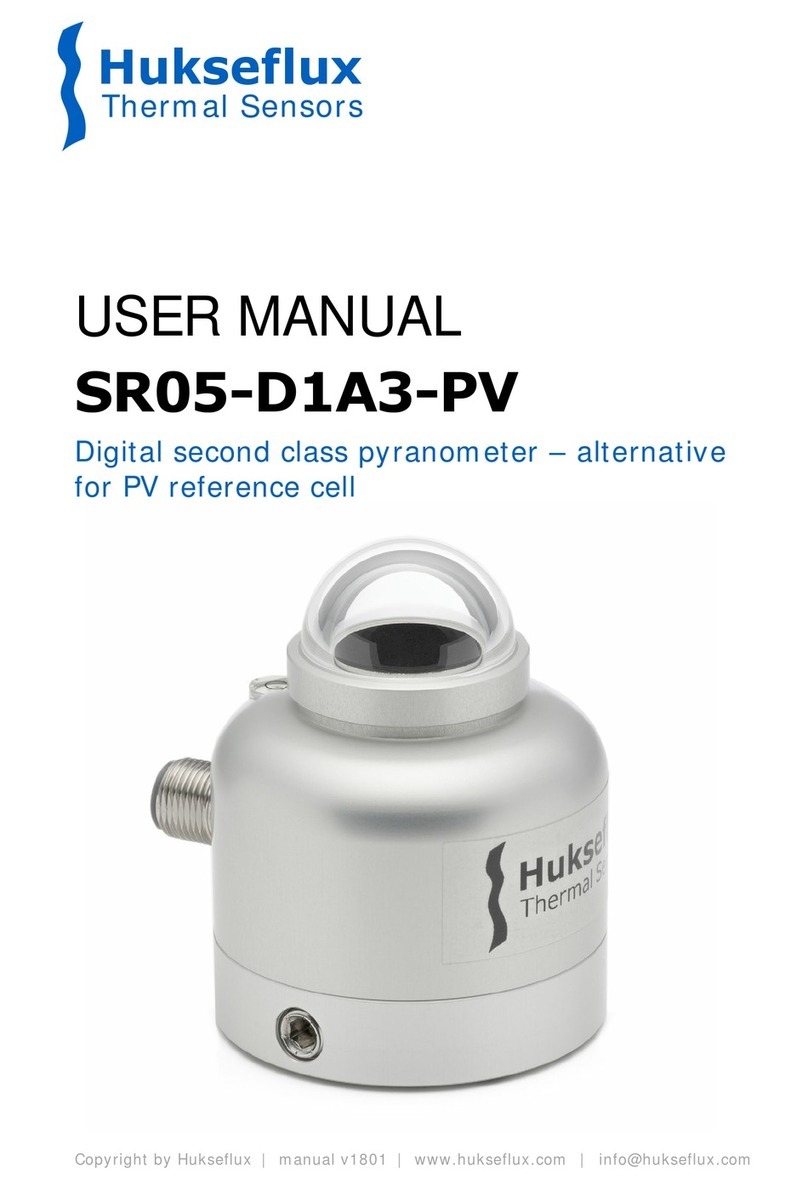 Hukseflux SR05 series user manual