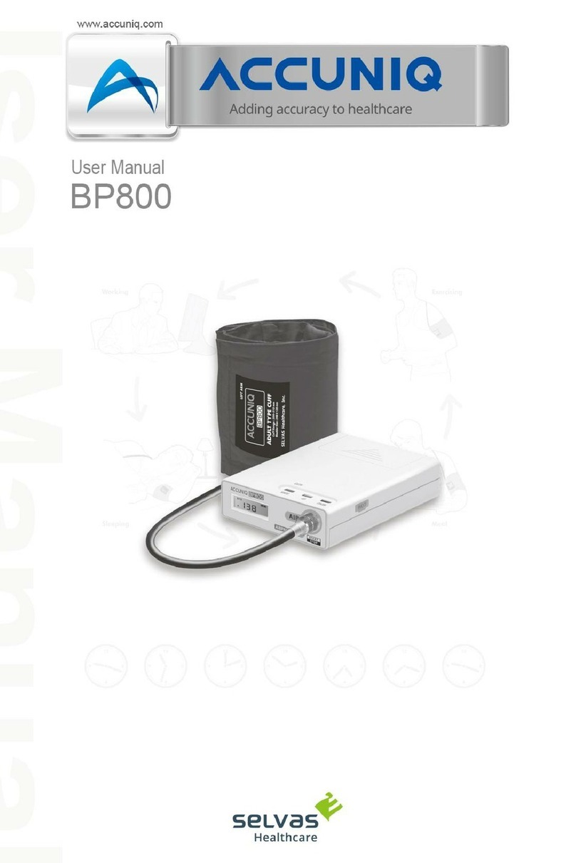 Accuniq BP800 user manual