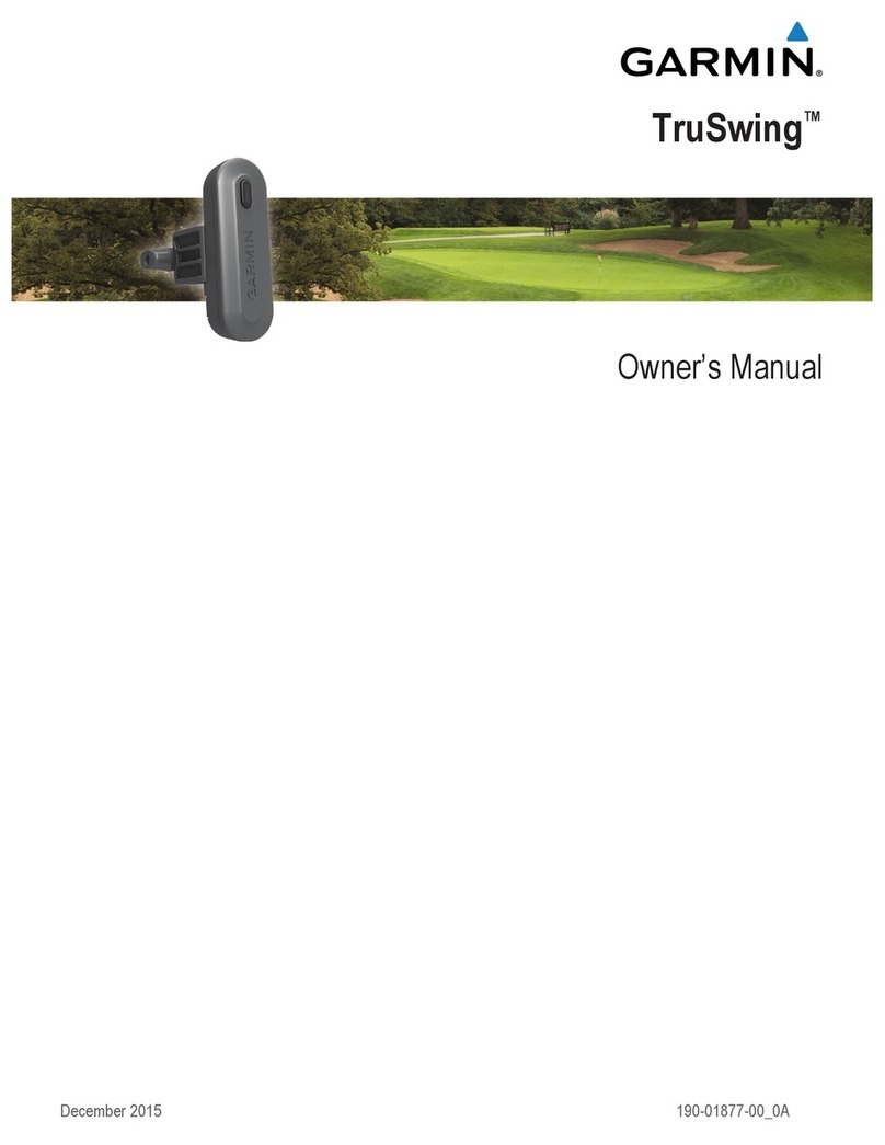 Garmin TruSwing User manual