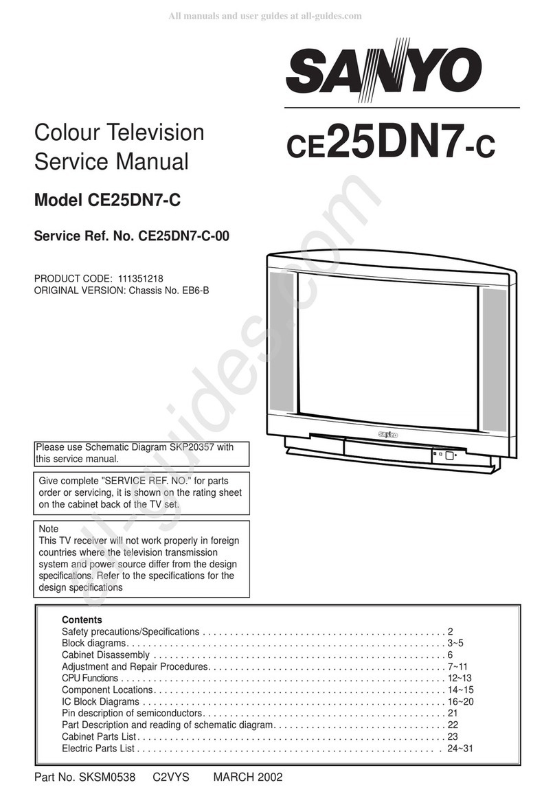 Sanyo CE25DN7-C User manual Sanyo CE25DN7-C User manual