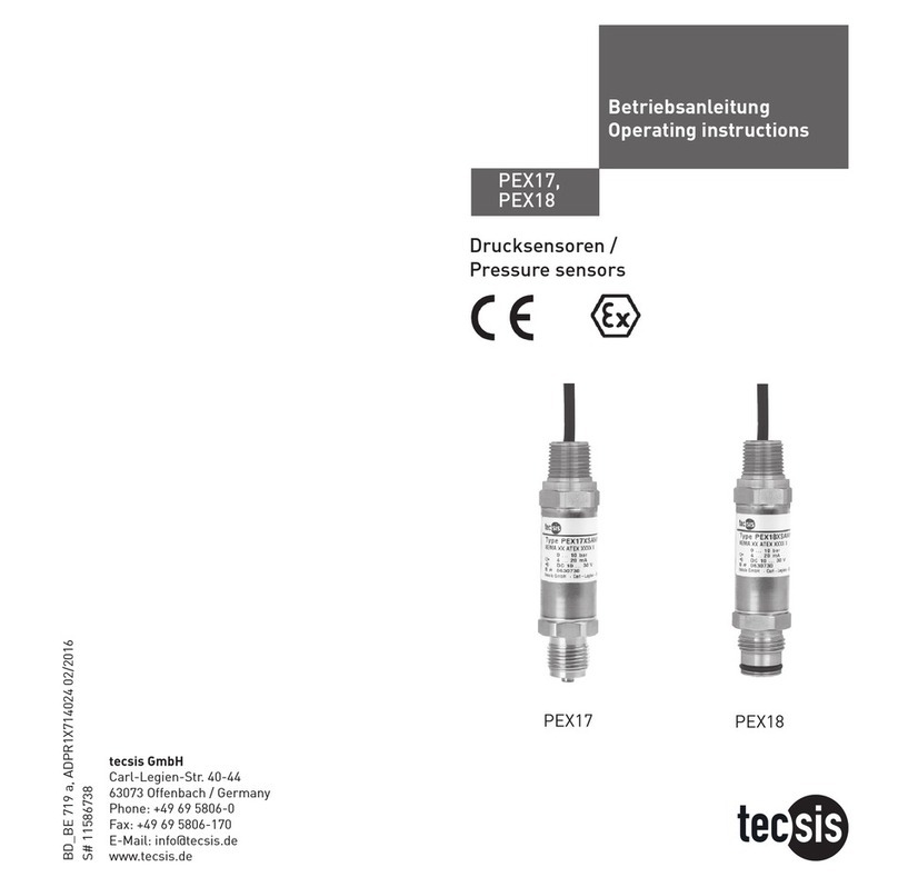 Tecsis PEX17 User manual