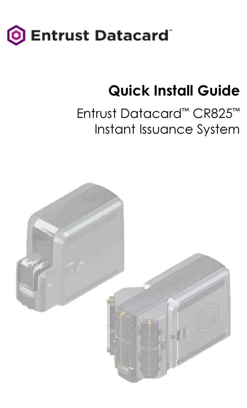 Entrust Datacard CR825 Series User manual Entrust Datacard CR825 Series User manual