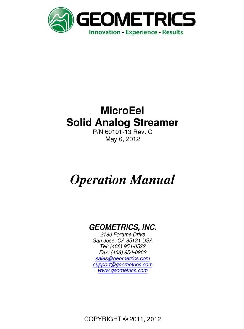 Geometrics MicroEel Operation manual