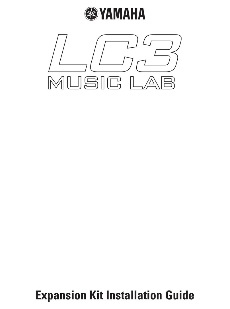 Yamaha LC3 Music lab User manual