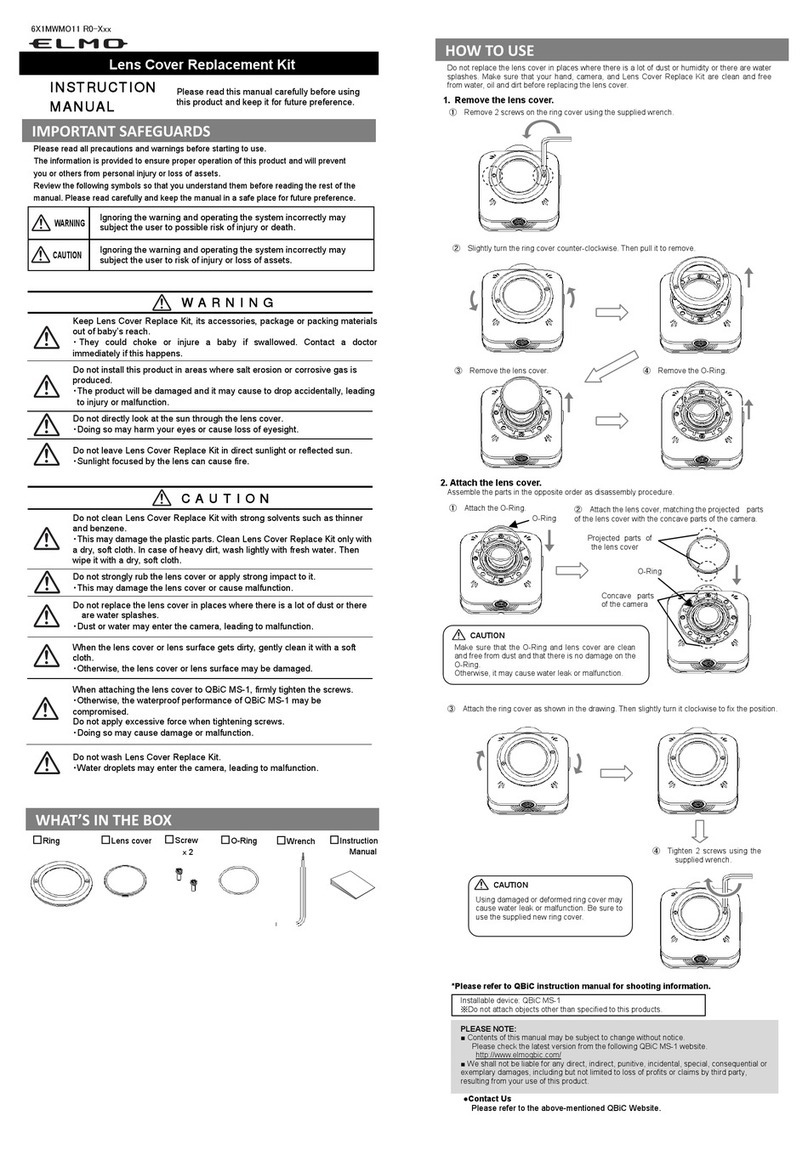 Elmo QBiC MS-1 User manual