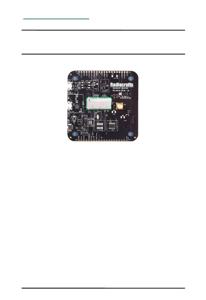 Radiocrafts RC1***-*SM-DK series User manual