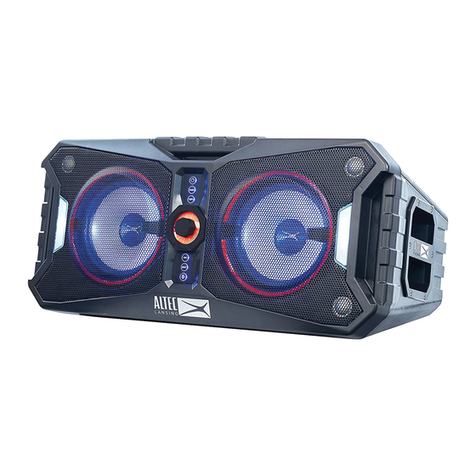Altec Lansing XPEDITION 8 User manual