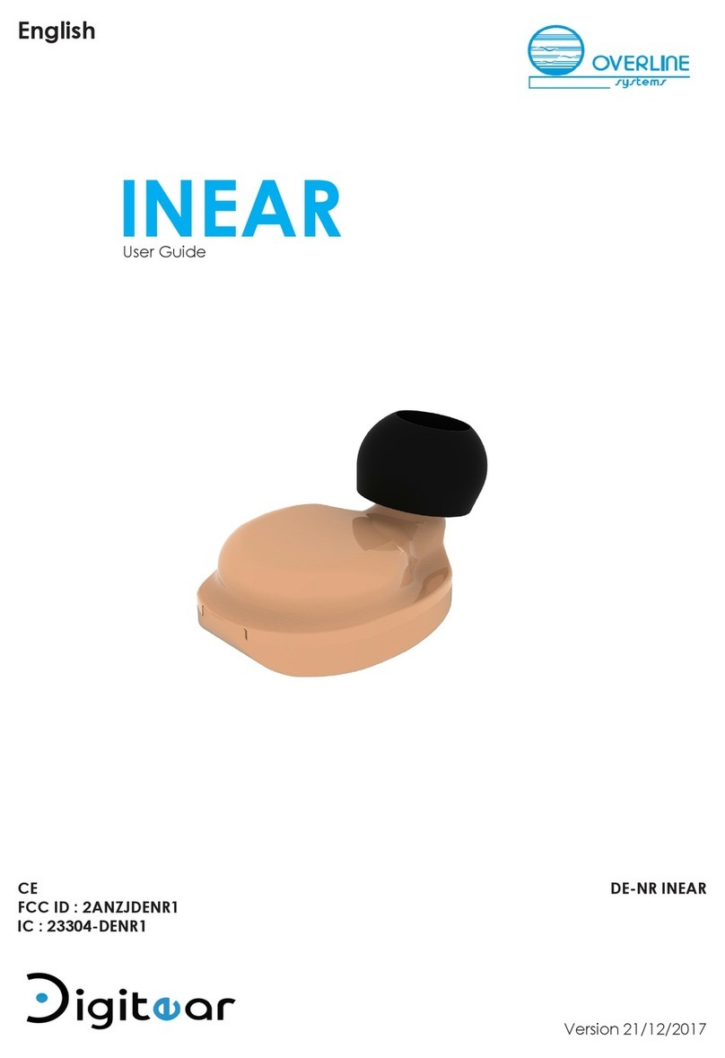 Digitear DE-NR INEAR User manual